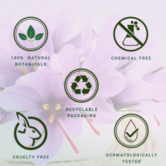 Biotique Bio Saffron Dew Youthful Moisturizer Cream - Protects Skin Cells