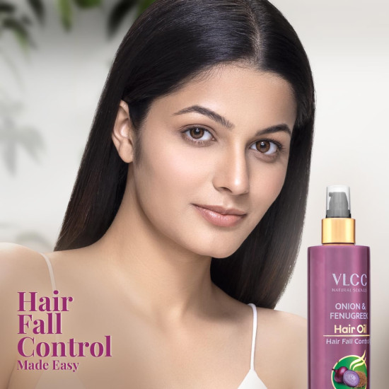 VLCC Onion & Fenugreek Hair Oil - Deep Nourishing & Strengthening