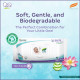 Himalaya Gentle Baby Wipes - 72 Wipes for Delicate Skin