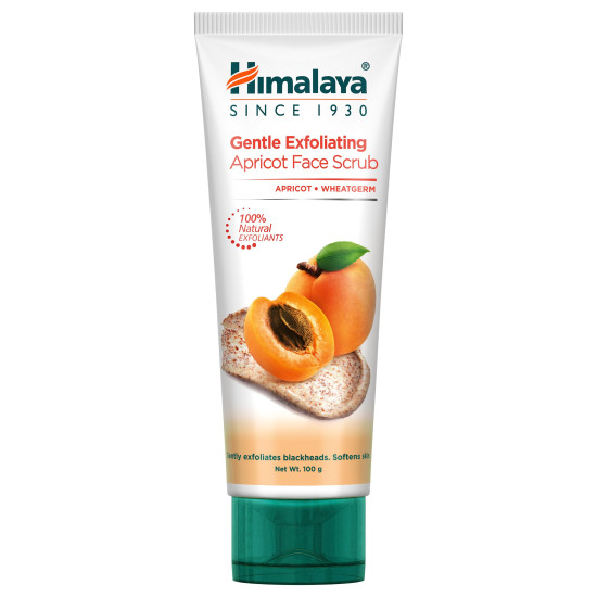 Himalaya Herbals Gentle Exfoliating Apricot Scrub - Natural Skin Care