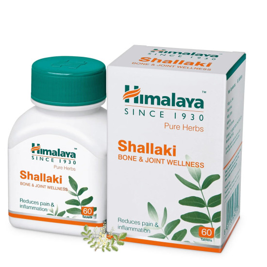 Himalaya Wellness Shallaki Tablets - Reduces Pain and Inflammation