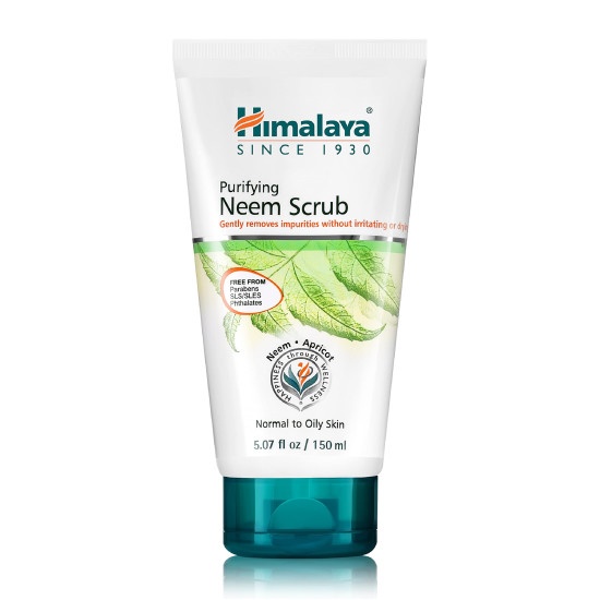 Himalaya Herbals Purifying Neem Scrub - Eliminates Pimples & Prevents Acne