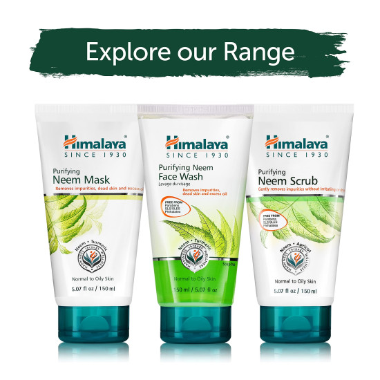 Himalaya Herbals Purifying Neem Scrub - Eliminates Pimples & Prevents Acne