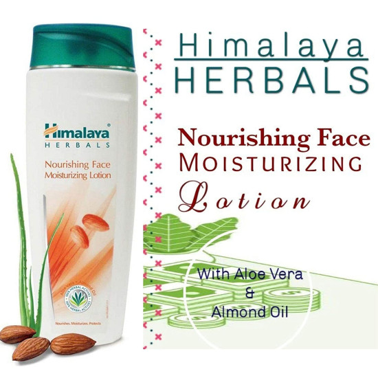 Himalaya Herbals Nourishing Face Moisturizing Lotion - Hydrating Aloe Vera Formula
