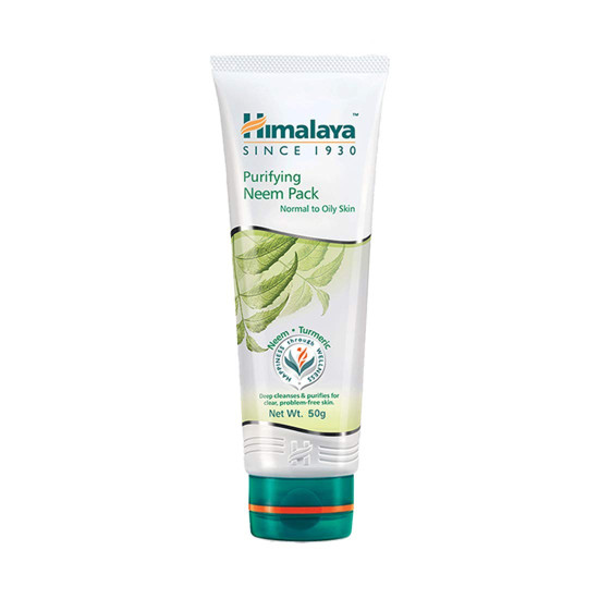 Himalaya Purifying Neem Pack, 50g - Acne Prevention & Face Cleansing