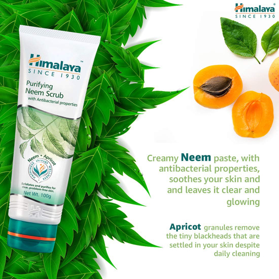 Himalaya Herbals Purifying Neem Scrub - Combat Acne Naturally