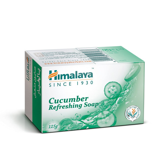 Himalaya Herbals Refreshing Cucumber and Coconut Soap - Nourishing Skin Care