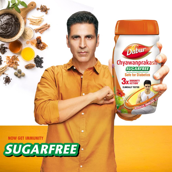 Dabur Chyawanprakash Sugarfree - Clinically Tested Safe for Diabetics