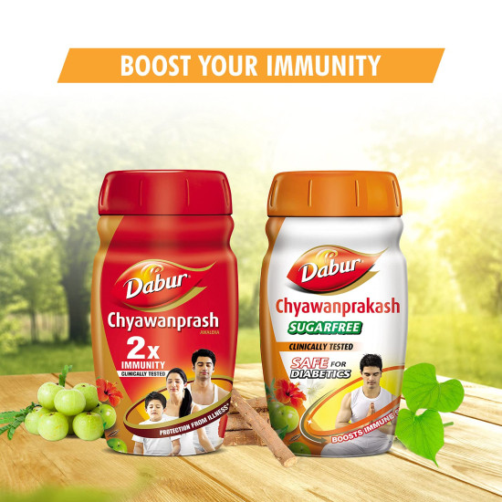 Dabur Chyawanprakash Sugarfree - Clinically Tested Safe for Diabetics