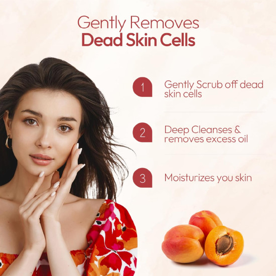 Himalaya Herbal Deep Cleansing Apricot Face Wash - Gentle Exfoliation