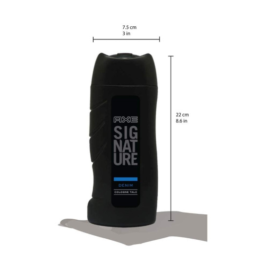 Axe Signature Denim Cologne Talc - Spicy Cologne Scent