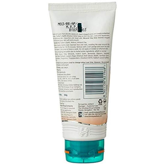 Himalaya Herbals Oil Clear Mud Face Pack, 50gm