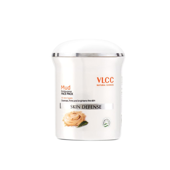 VLCC Skin Defense Mud Face Pack - Skin Healing & Rejuvenating Mask