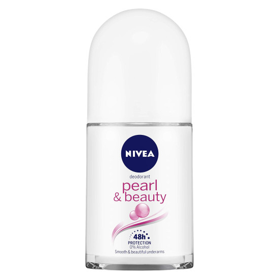 NIVEA Pearl and Beauty Deo Roll On - 48H Smooth & Beautiful Underarms