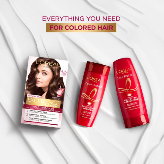 L'Oreal Paris Permanent Hair Colour - Excellence Crème with Pro-Keratin