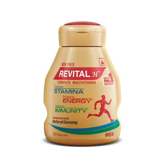 Revital H Multivitamin For Men - Daily Energy & Immunity Boost