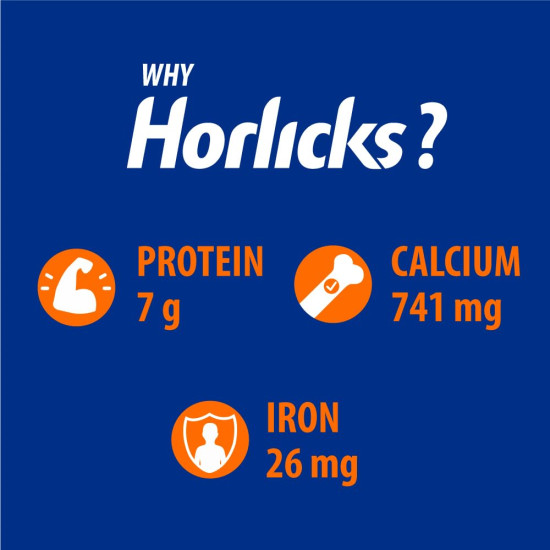Horlicks Junior Chocolate Flavour Health & Nutrition Drink - Brain Development & Immunity