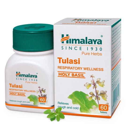 Himalaya Wellness Pure Herbs Tulasi - Respiratory Wellness Tablets