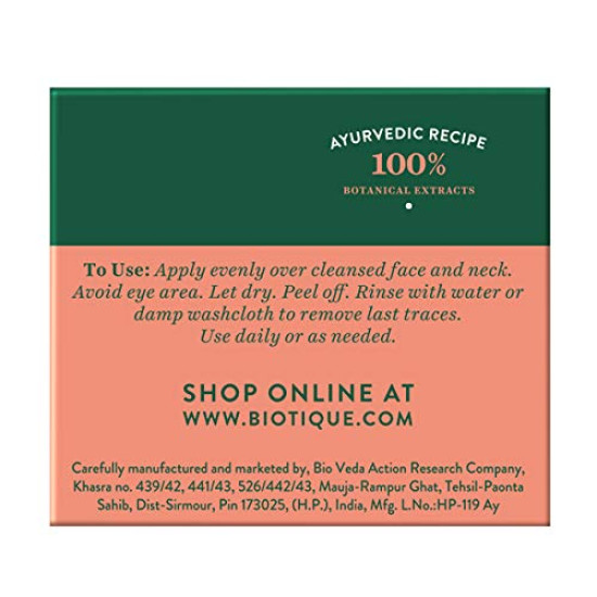 Biotique Bio Peach Clarifying and Refining Peel Off Mask - For Oily & Acne Prone Skin