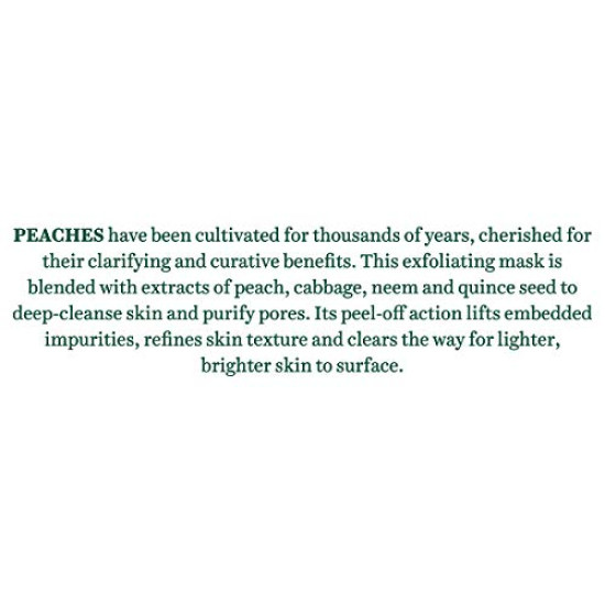 Biotique Bio Peach Clarifying and Refining Peel Off Mask - For Oily & Acne Prone Skin