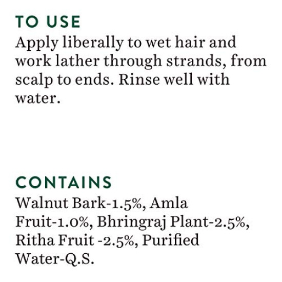 Biotique Bio Walnut Volume and Bounce Shampoo - Volumizing Shampoo for Thin Hair