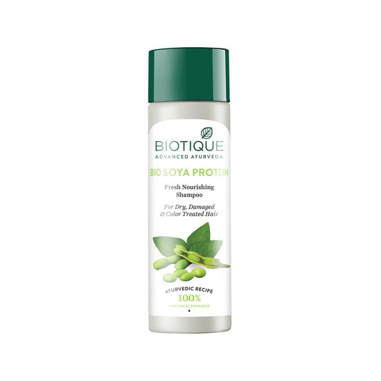 Biotique Bio Soya Protein Shampoo - Nourishing and Repairing Formula