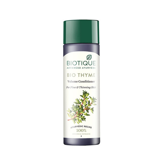 Biotique Bio Thyme Volume Conditioner - Adds Volume & Bounce