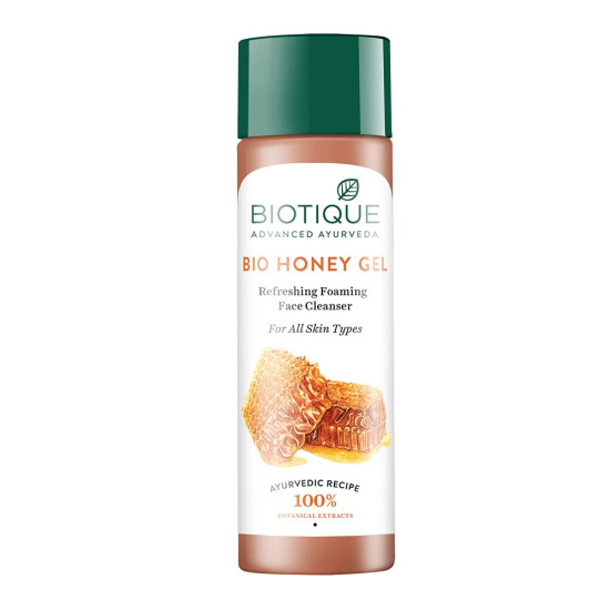 Biotique Honey Gel Foaming Face Cleanser - Soothe & Nourish