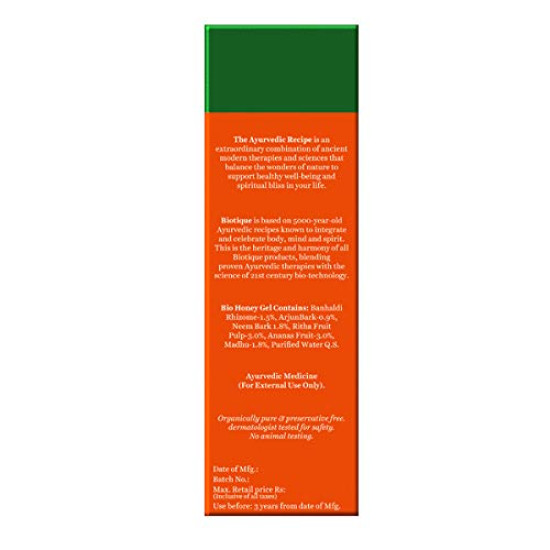 Biotique Honey Gel Foaming Face Cleanser - Soothe & Nourish