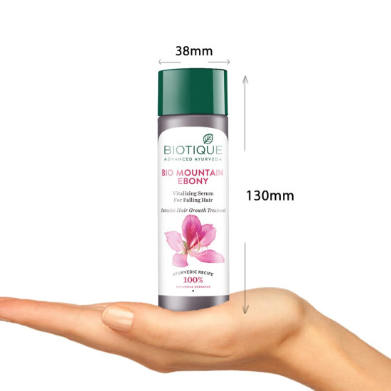Biotique Mountain Ebony Vitalizing Serum - Prevents Hair Fall & Soothes Scalp