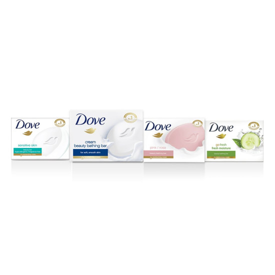 Dove Go Fresh Moisture Bathing Bar 75 g - Refreshing Cucumber & Green Tea