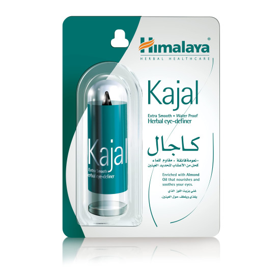 Himalaya Herbals Kajal, Black, 2.7g - Natural Eye Enhancement