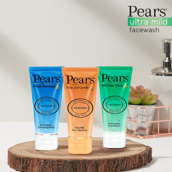 Pears Oil Clear Gentle Facewash - Ultra Mild & Oil-Free
