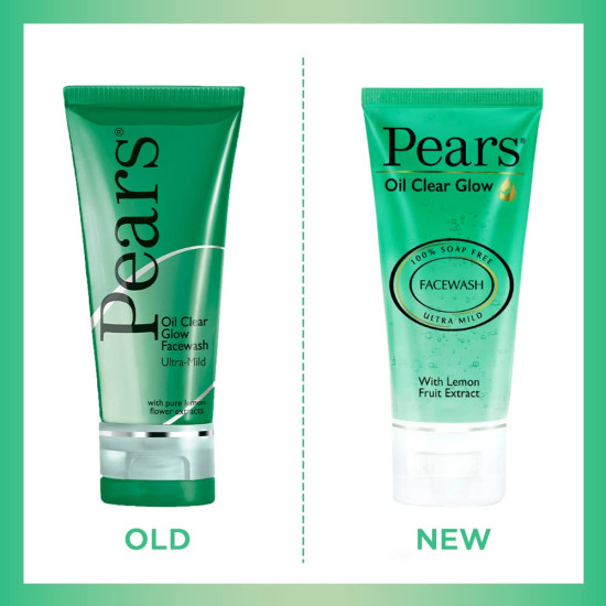 Pears Oil Clear Gentle Facewash - Ultra Mild & Oil-Free