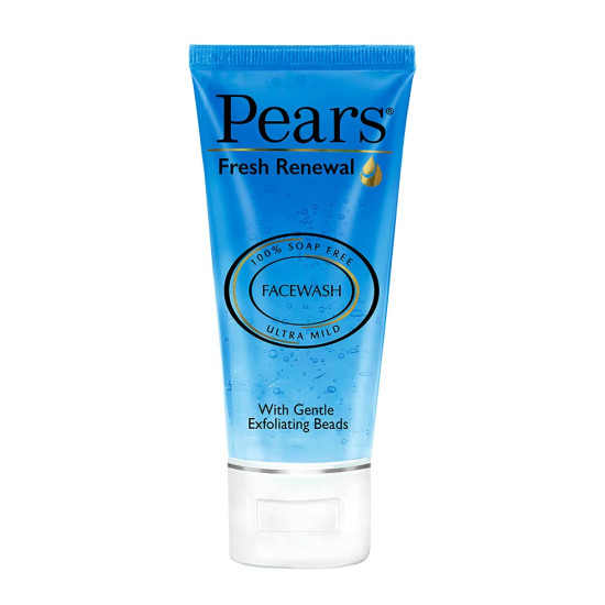 Pears Fresh Renewal Gentle Ultra Mild Daily Cleansing Facewash - Ph Balanced & 100% Soap Free