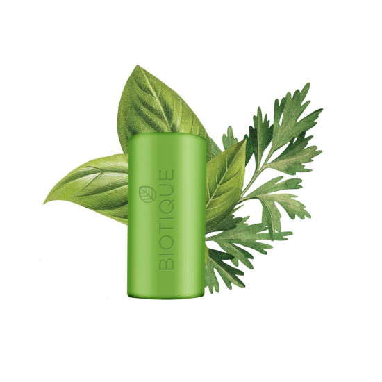 Biotique Basil & Parsley Revitalizing Bathing Bar - Ayurvedic & Organically Pure