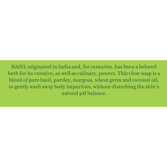 Biotique Basil & Parsley Revitalizing Bathing Bar - Ayurvedic & Organically Pure