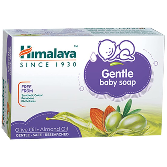 Himalaya Gentle Baby Soap 125GM - Natural Baby Skin Care