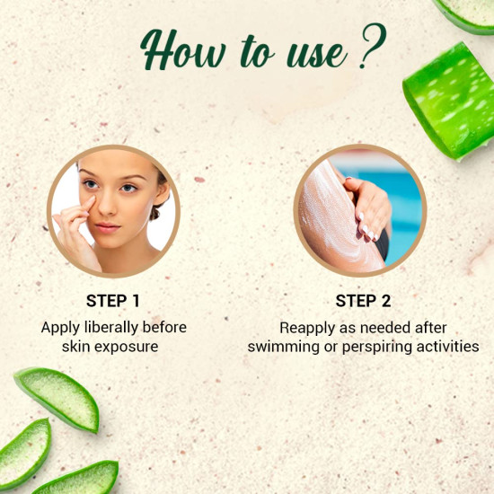 Biotique Sun Shield Aloe Vera SPF 30+ Sunscreen - Ultra Protective Lotion