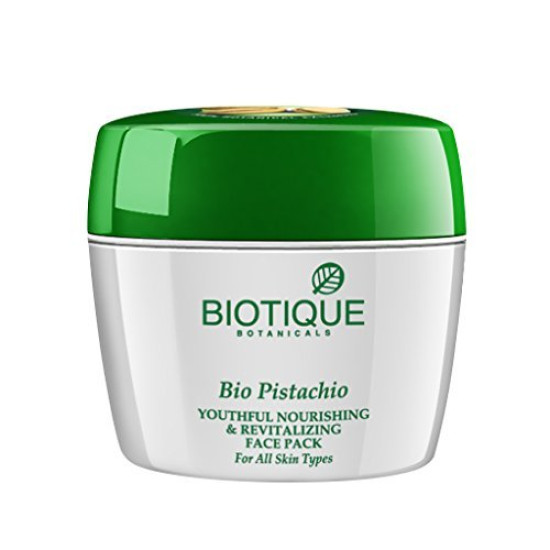 Biotique Pistachio Anti Ageing Nourishing Oil Face Pack - 100% Natural