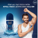 NIVEA MEN Fresh Active Deo Roll On - 48H Freshness with Ocean Extracts