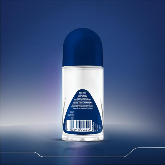 NIVEA MEN Fresh Active Deo Roll On - 48H Freshness with Ocean Extracts