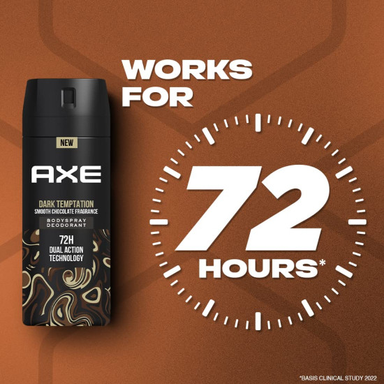 Axe Dark Temptation Men's Deodorant - Irresistible Scent & Long Lasting