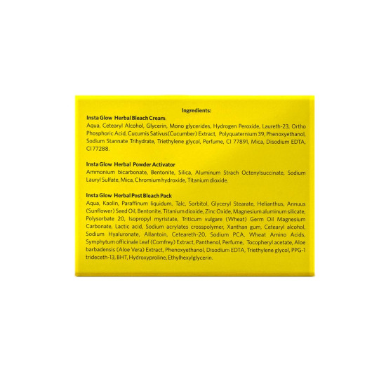 VLCC Natural Sciences Insta Glow Herbal Bleach - Radiant, Even Skin Tone