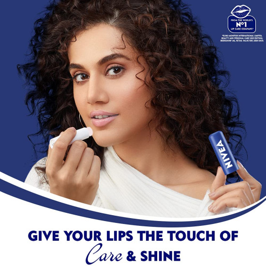 NIVEA Original Care Lip Balm - 24H Melt in Moisture Formula