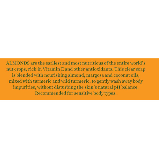 Biotique Almond Oil Nourishing Bathing Bar - Ayurvedic & Organically Pure