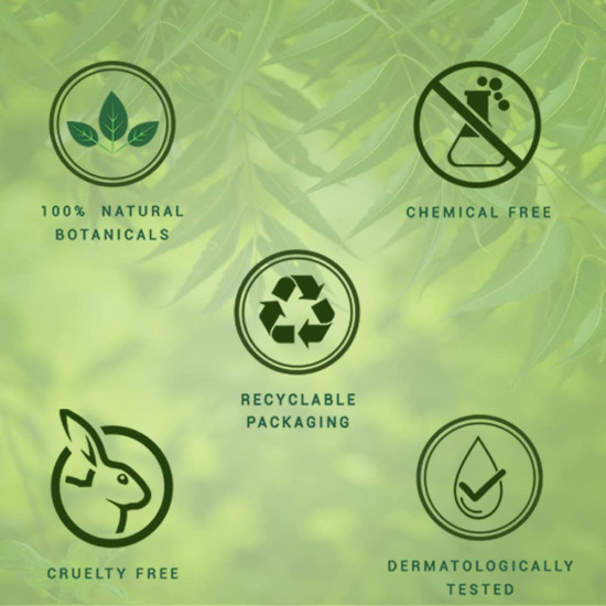 Biotique Fresh Neem Anti Dandruff Shampoo and Conditioner - Controls Dandruff and Eliminates Dryness