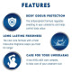 NIVEA MEN Cool Kick Deo Roll On - 48H Freshness with Mint Extracts