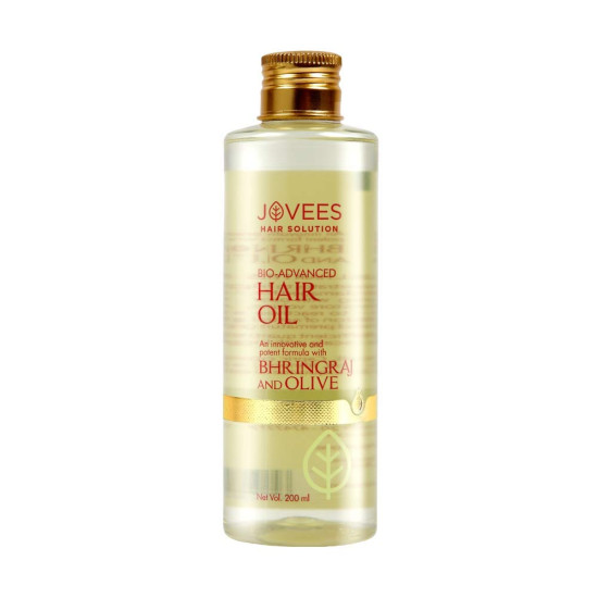 Jovees Herbal Bringraj & Olive Bio-Advanced Hair Oil - Nourishes & Reduces Hairfall