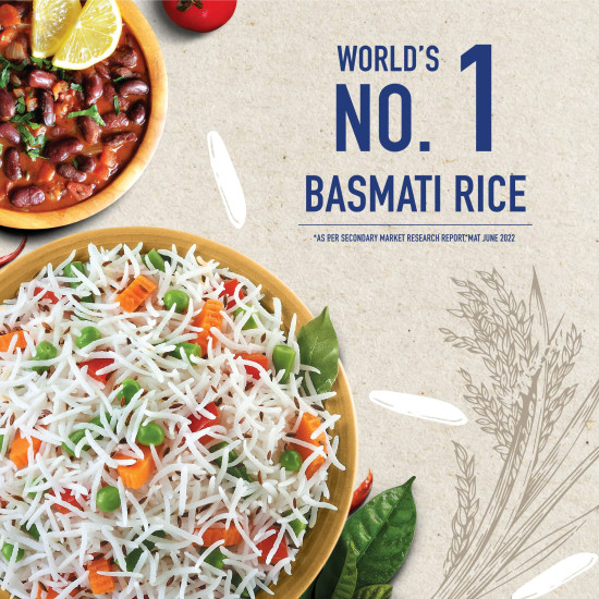 India Gate Basmati Rice Bag, Super, 5kg - Premium Quality